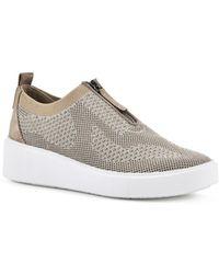 white mountain slip on sneaker