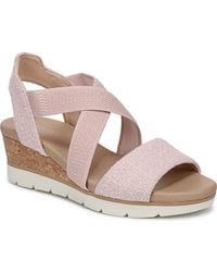 Dr. Scholls - Just Cute Strappy Wedge Sandals - Lyst