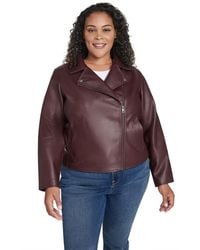 Levi's - Plus Size Long Sleeve Moto Jacket - Lyst