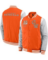 Fanatics - And Cincinnati Bengals Elements Elite Full-snap Jacket - Lyst