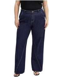City Chic - Plus Size Harley Kyla Wide Leg Jean - Lyst