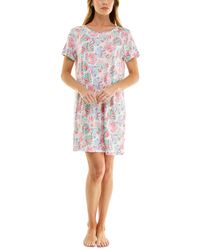 Roudelain - Printed Short-sleeve Sleepshirt - Lyst