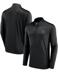 Fanatics - Miami Marlins Underdog Mindset Quarter-zip Jacket - Lyst