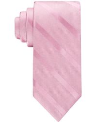 Tommy Hilfiger - Solid Textured Stripe Tie - Lyst