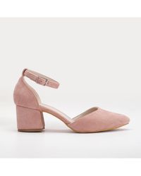 Forever & Always Shoes - Marcelle Low Block Heel Pumps - Lyst