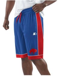 Starter - Royal/red Buffalo Bills Vintage-like Fan Favorite Shorts - Lyst