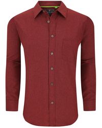 Tom Baine - Slim Fit Performance Long Sleeve Solid Button Down Dress Shirt - Lyst