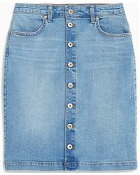 style & co denim skirt