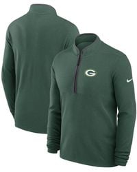 Nike - Bay Packers Lightweight Victory Performance Half-zip Pullover - Lyst