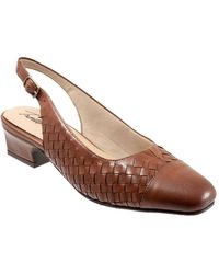 Trotters - Dea Woven Pumps - Lyst