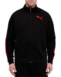 puma men's fleece track jacket