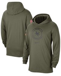 Nike - North Carolina Tar Heels Military-inspired Pack Long Sleeve Hoodie T-shirt - Lyst