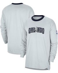 Nike - Orlando Magic 2024/25 City Edition Authentic Pregame Performance Long Sleeve Shooting T-shirt - Lyst
