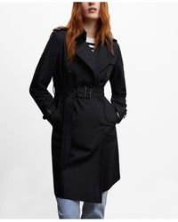Women's Mango Raincoats and trench coats from $120 | Lyst