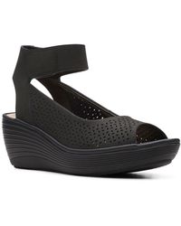 clarks women's reedly breen wedge sandal