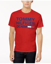 tommy hilfiger denim t shirt mens
