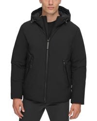 DKNY - Hooded Full-zip Jacket - Lyst