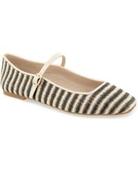 Kenneth Cole - Jasper Square Toe Ballet Flats - Lyst