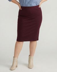 UNIVERSAL STANDARD - Plus Size Danube Ponte Skirt - Lyst