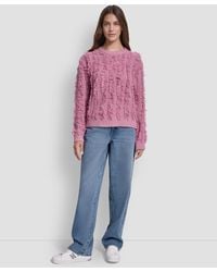 DKNY - Long Sleeves Sweater - Lyst