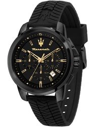 Maserati - Chronograph Silicone Watch - Lyst