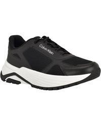 Calvin Klein - Amyra Round Toe Lace-lp Sneakers - Lyst