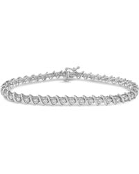 Macy's - Diamond Twist Bracelet (2 Ct. T.w. - Lyst