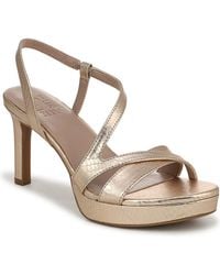 Naturalizer - Abby Open Square Toe Platform Dress Sandals - Lyst
