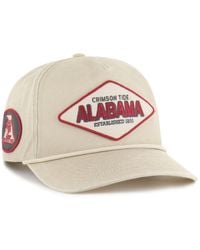 '47 - And Alabama Crimson Tide Outdoorsmen Cairn Hitch Adjustable Hat - Lyst