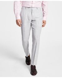Tommy Hilfiger - Modern Fit Flex Stretch Linen Suit Pants - Lyst