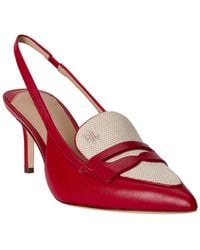 Ralph Lauren - Khloe Slingback Loafer Pumps - Lyst