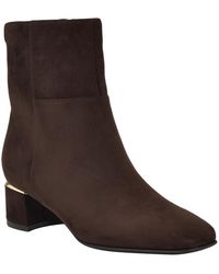 Calvin Klein - Parry Block Heel Ankle Booties - Lyst