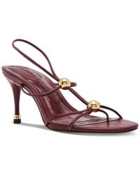Steve Madden - Ramos Strappy Embellished High-heel Dress Sandals - Lyst