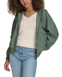 Levi's - Relaxed Hooded Bomber Jacket - Lyst