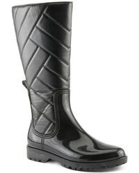Spring Step - Maiza Waterproof Quilted Rain Boots - Lyst