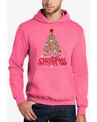 LA Pop Art - Have Yourself A Merry Little Christmas Word Art Hooded Sweatshirt - Lyst