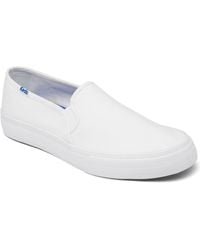Keds - Double Decker Canvas Slip-on Casual Sneakers From Finish Line - Lyst