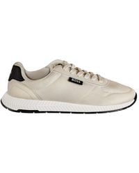 BOSS - Titanium Round Toe Running Shoes - Lyst