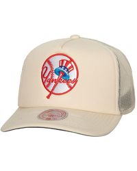 Mitchell & Ness - New York Yankees Cooperstown Collection Evergreen Adjustable Trucker Hat - Lyst