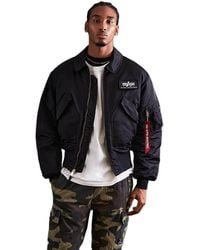 Alpha Industries - Alpha Cwu 45/p Flight Jacket - Lyst