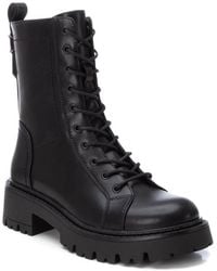 Xti - Combat Booties By - Lyst