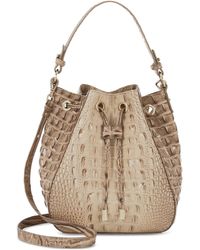 Brahmin - Melinda Leather Bucket Bag - Lyst