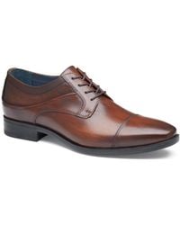 Johnston & Murphy - Gibbons Cap Toe Oxfords - Lyst