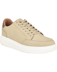 Guess - Creed Branded Lace Up Fashion Sneakers - Lyst