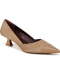 Franco Sarto - Darcy Pointed Toe Kitten Heel Pumps - Lyst