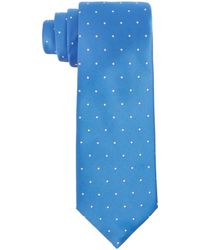 Tayion Collection - Royal & White Dot Tie - Lyst