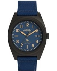 Timex - Quartz Analog Eco-conscious Fabric Watch - Lyst