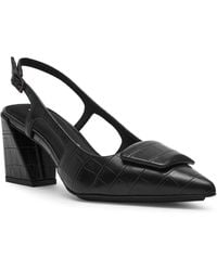 Anne Klein - Renetta Slingback Block Heel Pumps - Lyst