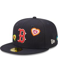 KTZ Boston Red Sox Pantone Collection 59fifty Cap in Orange for Men