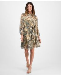 Julia Jordan - Paisley-print Fit & Flare Dress - Lyst